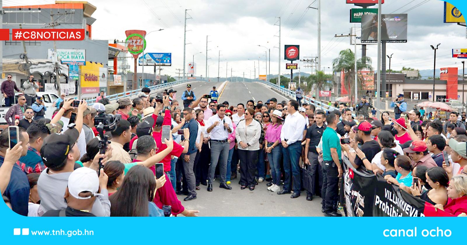 Gobierno habilita el paso del Intercambiador Logístico de Villanueva