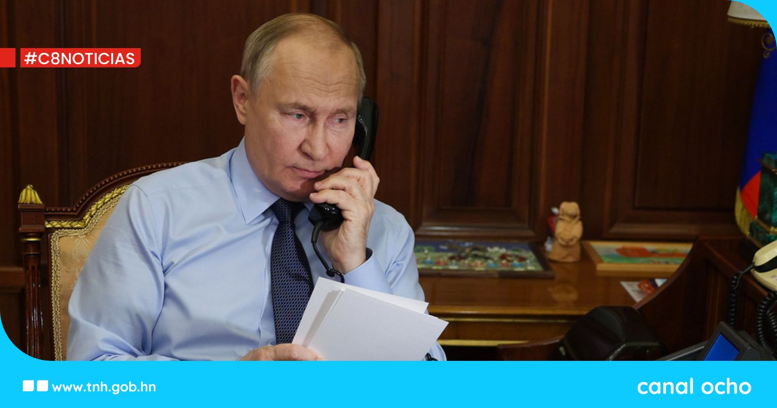 Politico: La llamada de Putin cambió la postura de Trump sobre Ucrania