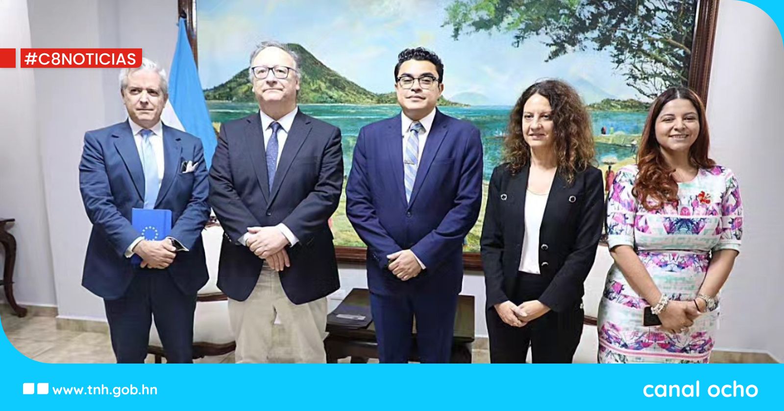 Vicecanciller se reúne con el jefe de la Misión de Observación Electoral de la UE